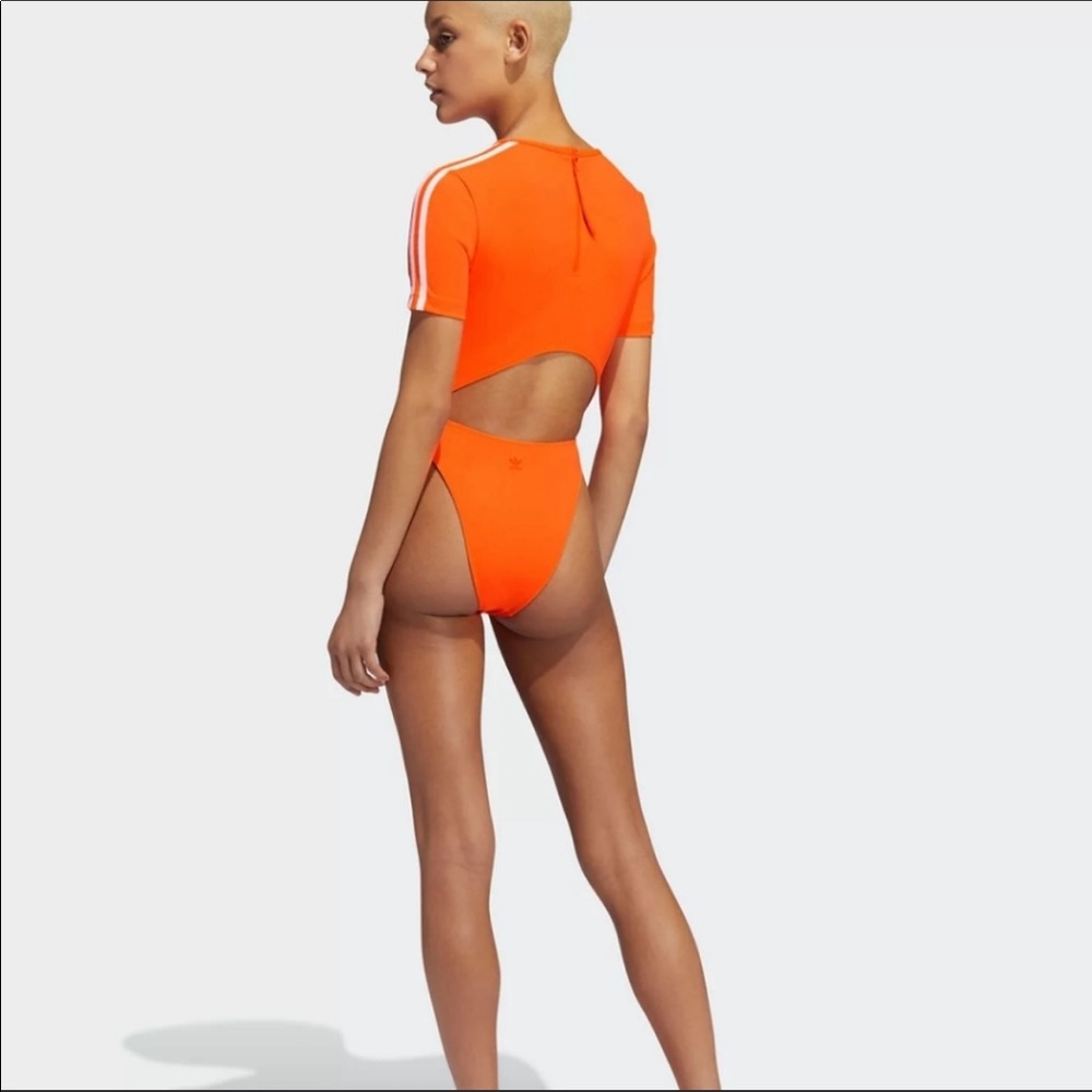 adidas Originals x IVY PARK cut out knot swim suit